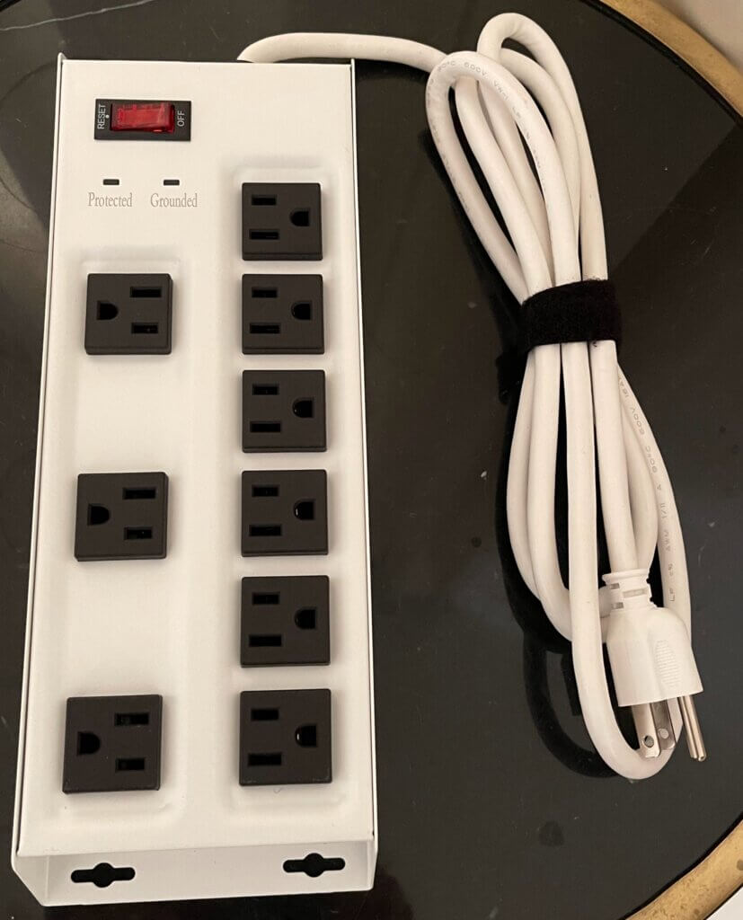 eShield Surge Protector 9-Outlet Fully Shielded Surge Protector