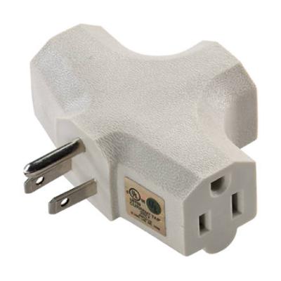 Master Electrician Grounded 3 Outlet Adapter