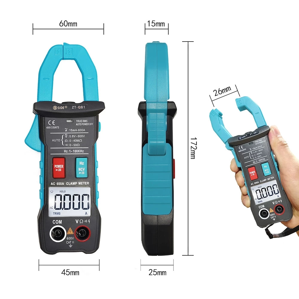 Digital Clamp MultiMeter - Measure net current and ground loops