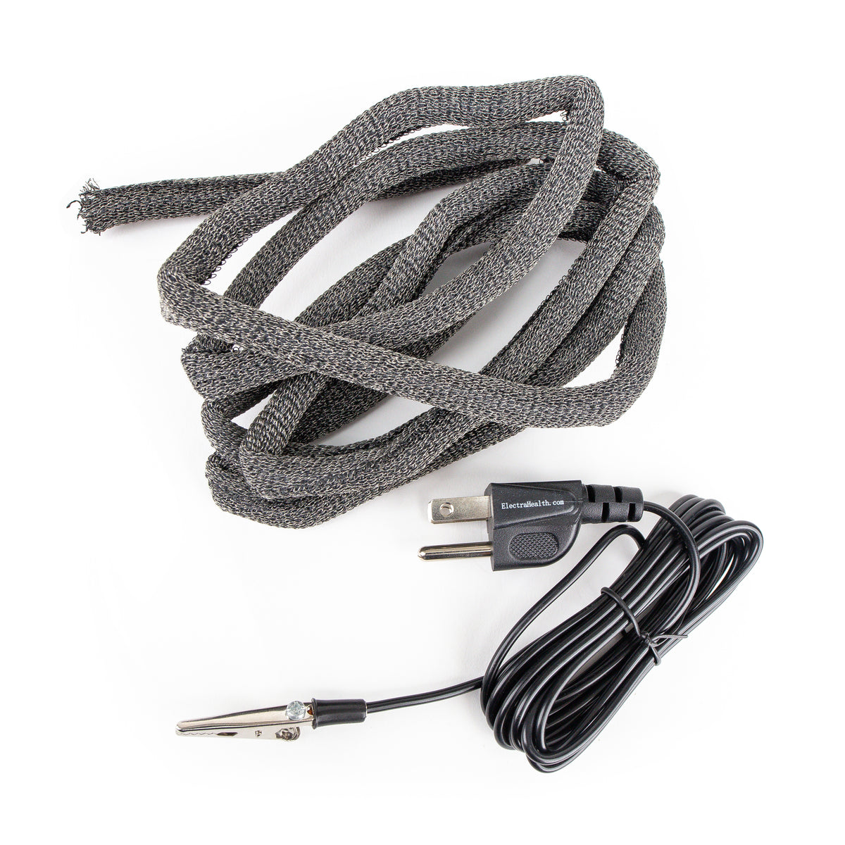 Safe Wrap - Grounded Electric Field EMF Guard for Cords and Cables by ElectraHealth Research Institute
