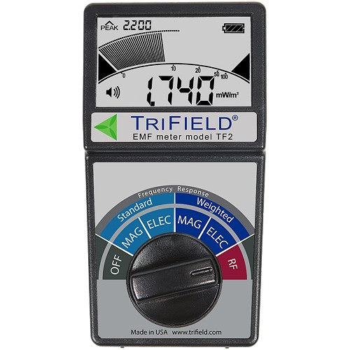 Trifield TF2 Combo Meter - Magnetic, Electric, Radiofrequency by Alphalab